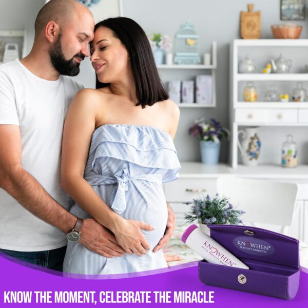 KNOWHEN® Saliva Ovulation Tests Kit – Non-Invasive Ovulation Predictor kit - Image 2