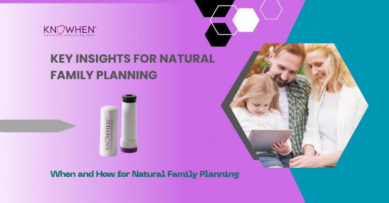 Couple tracking fertility using natural family planning methods with a calendar and chart at home
